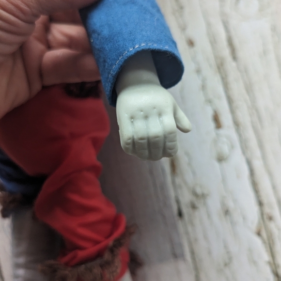 Vintage Porcelain Circus Clown with Soft Body - Picture 9 of 14